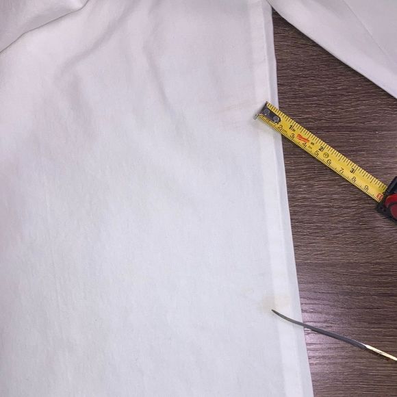 Womens Vintage 80’s Jeanne Marc White Small High Waisted Pants - Picture 4 of 13